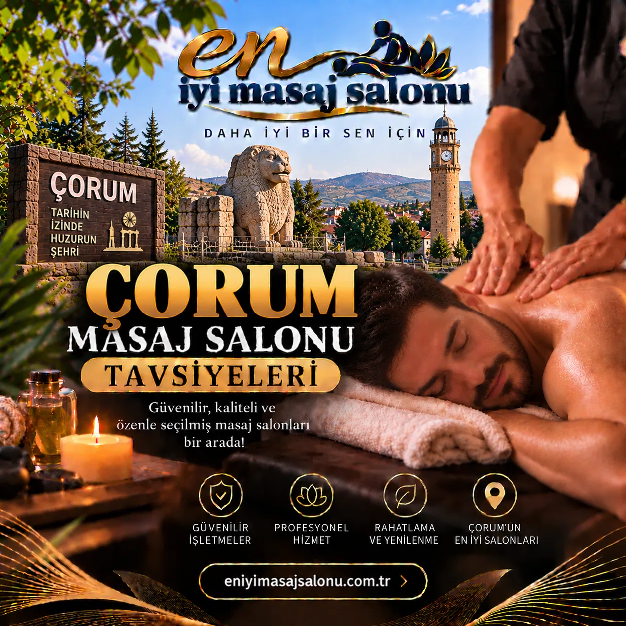 Çorum masaj salonları