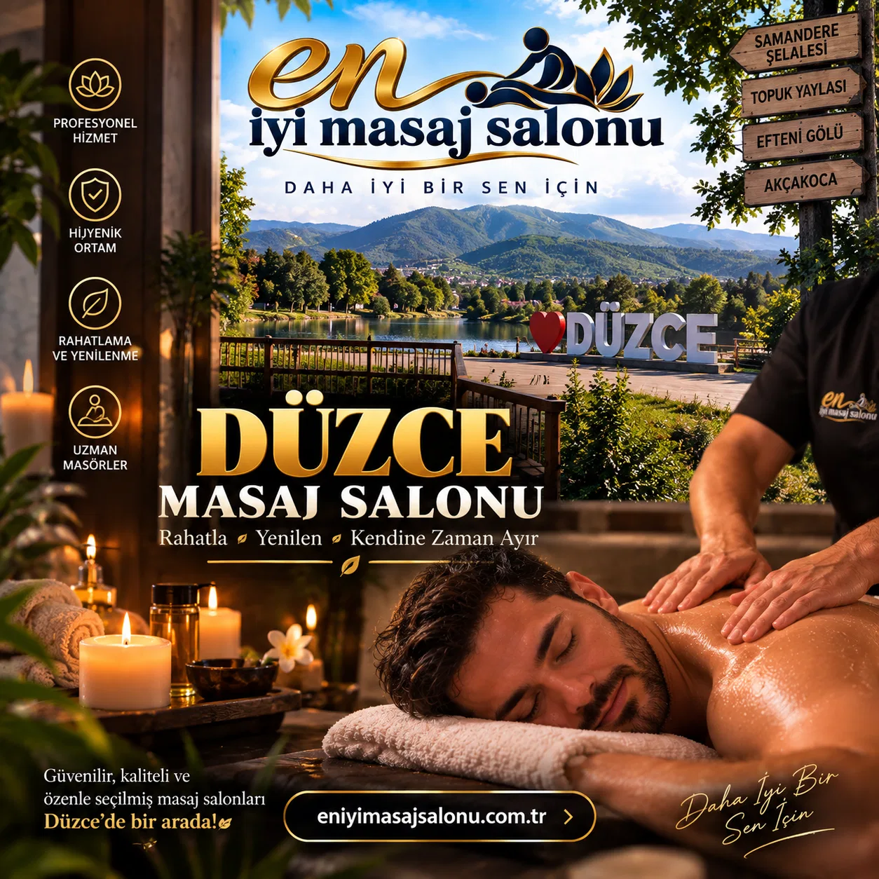 Düzce masaj salonları