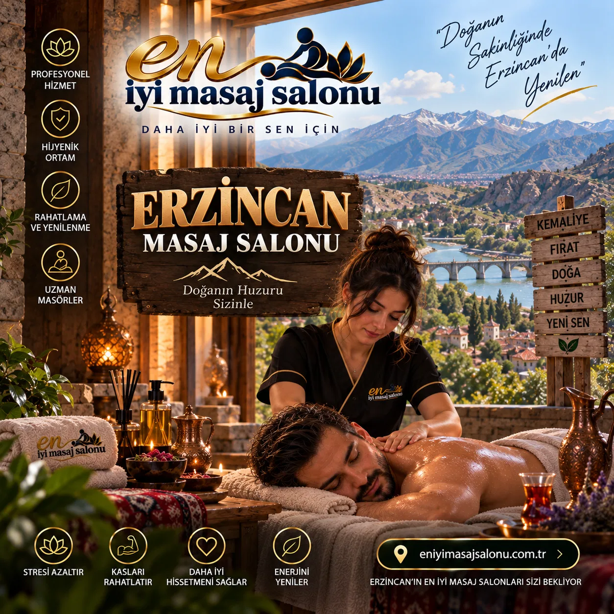 Erzincan masaj salonları