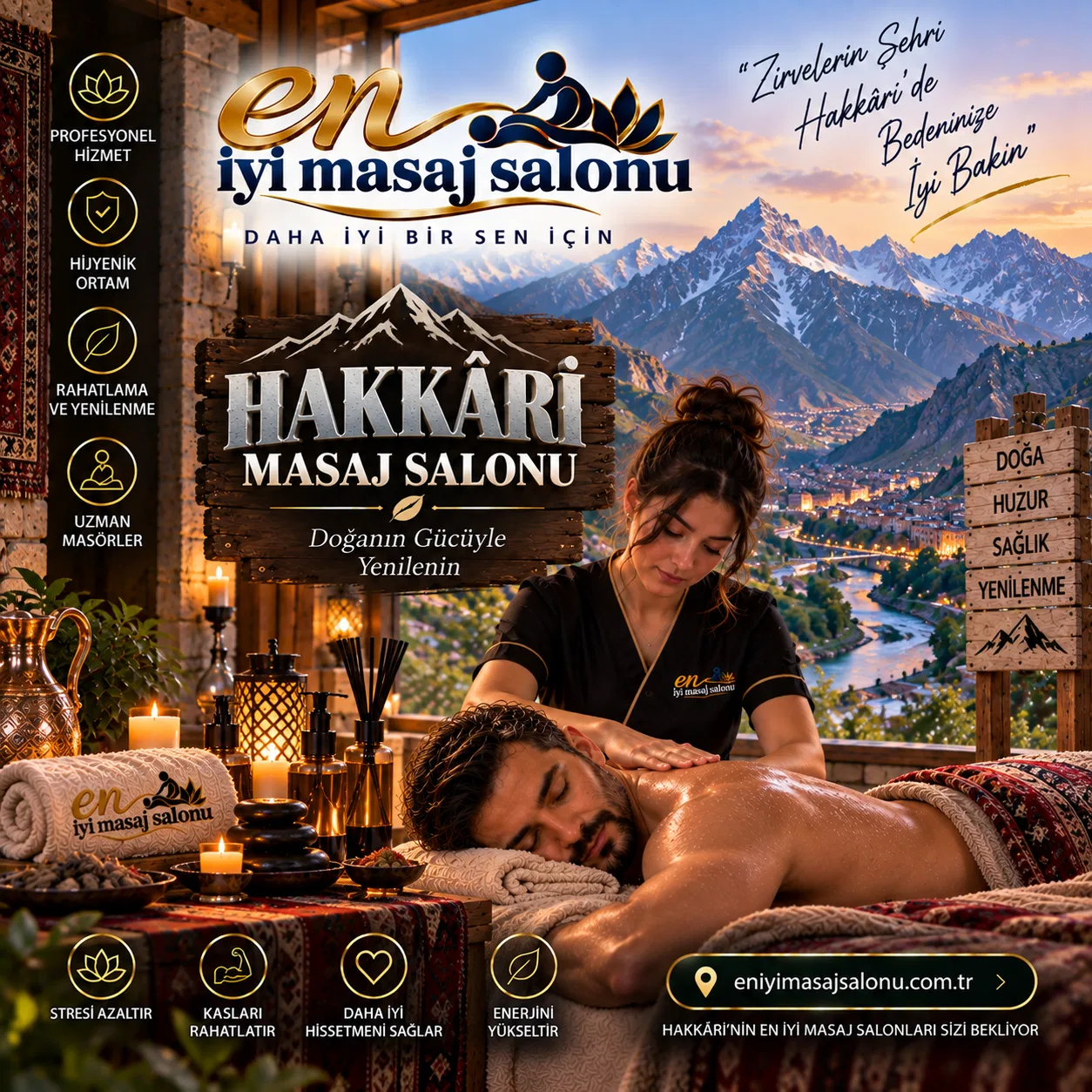 Hakkari masaj salonları