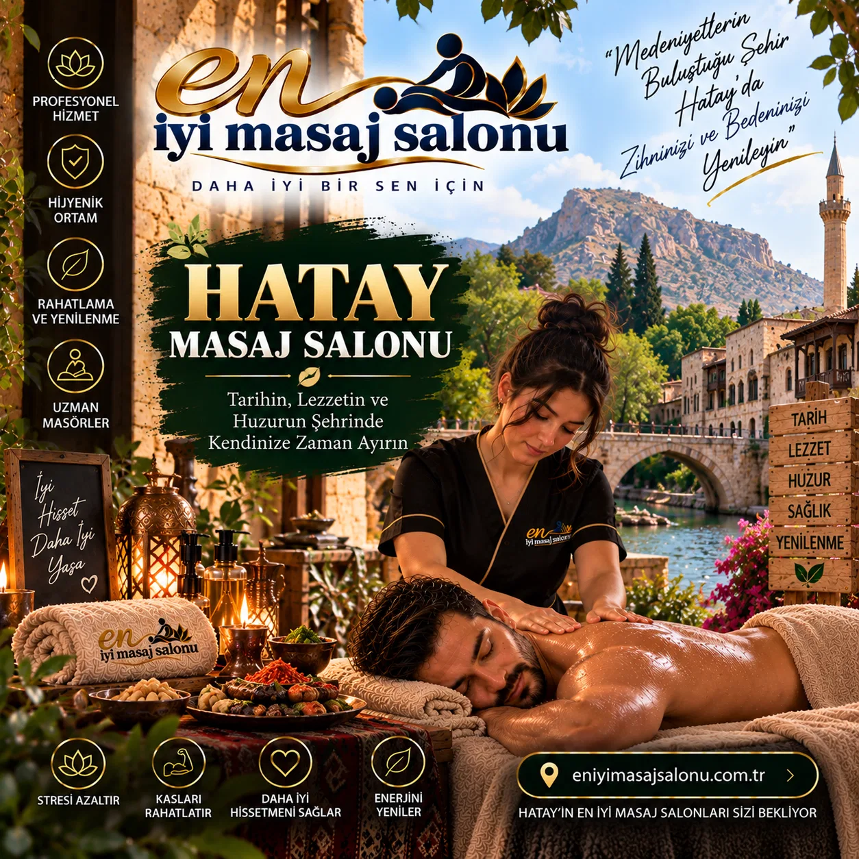 Hatay masaj salonları