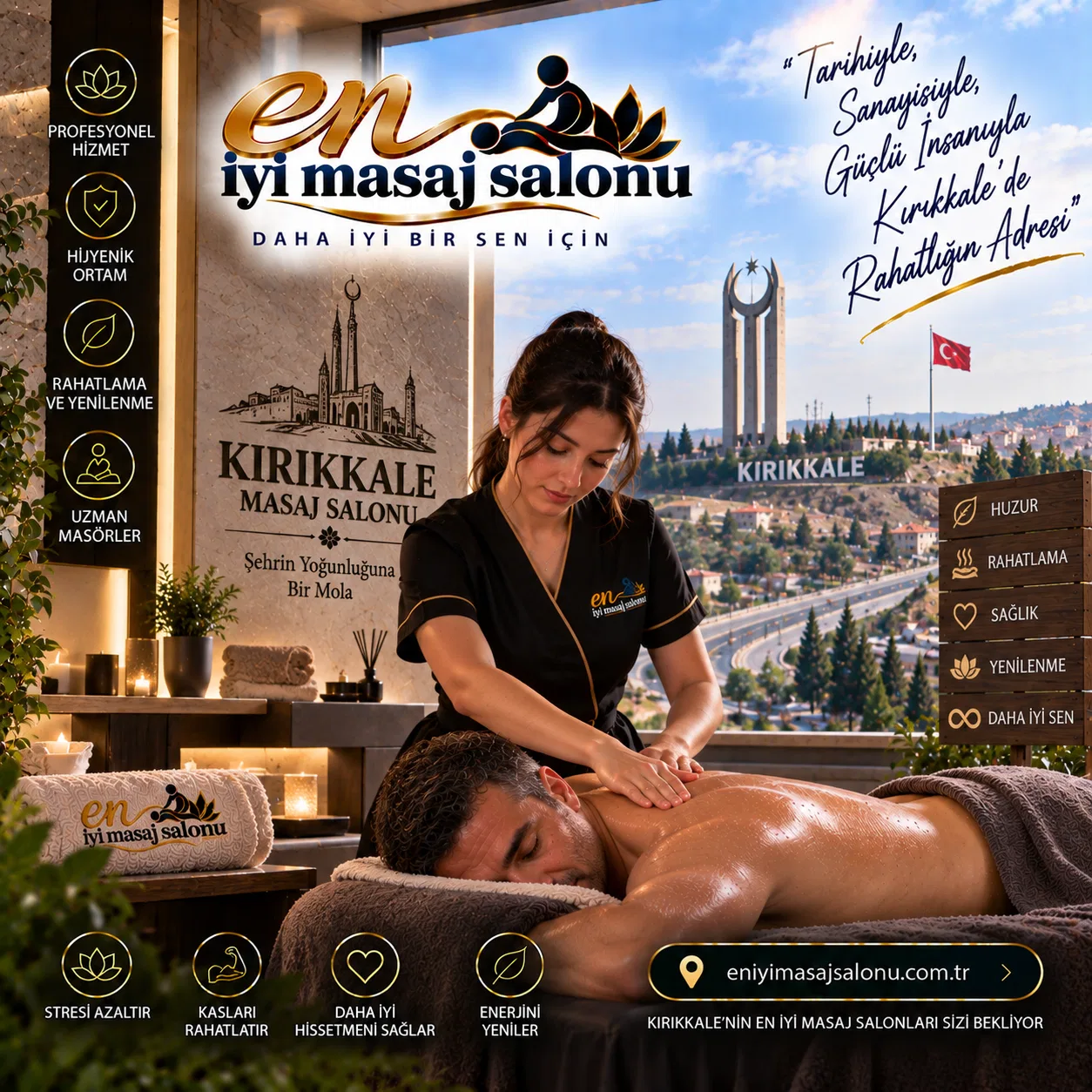 Kırıkkale masaj salonları