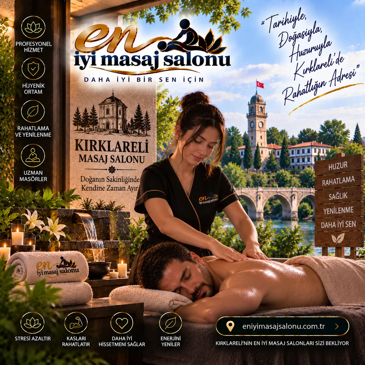 Kırklareli masaj salonları