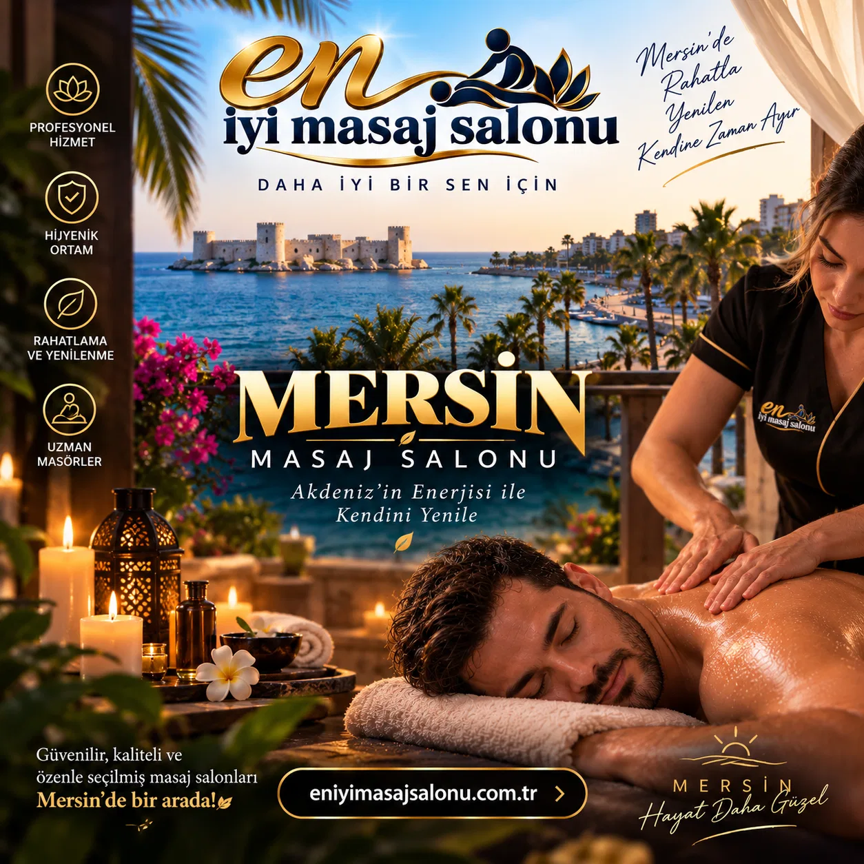 Mersin masaj salonları