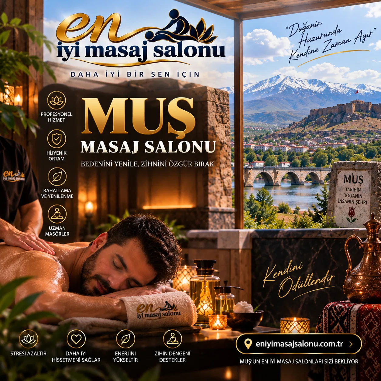 Muş masaj salonları
