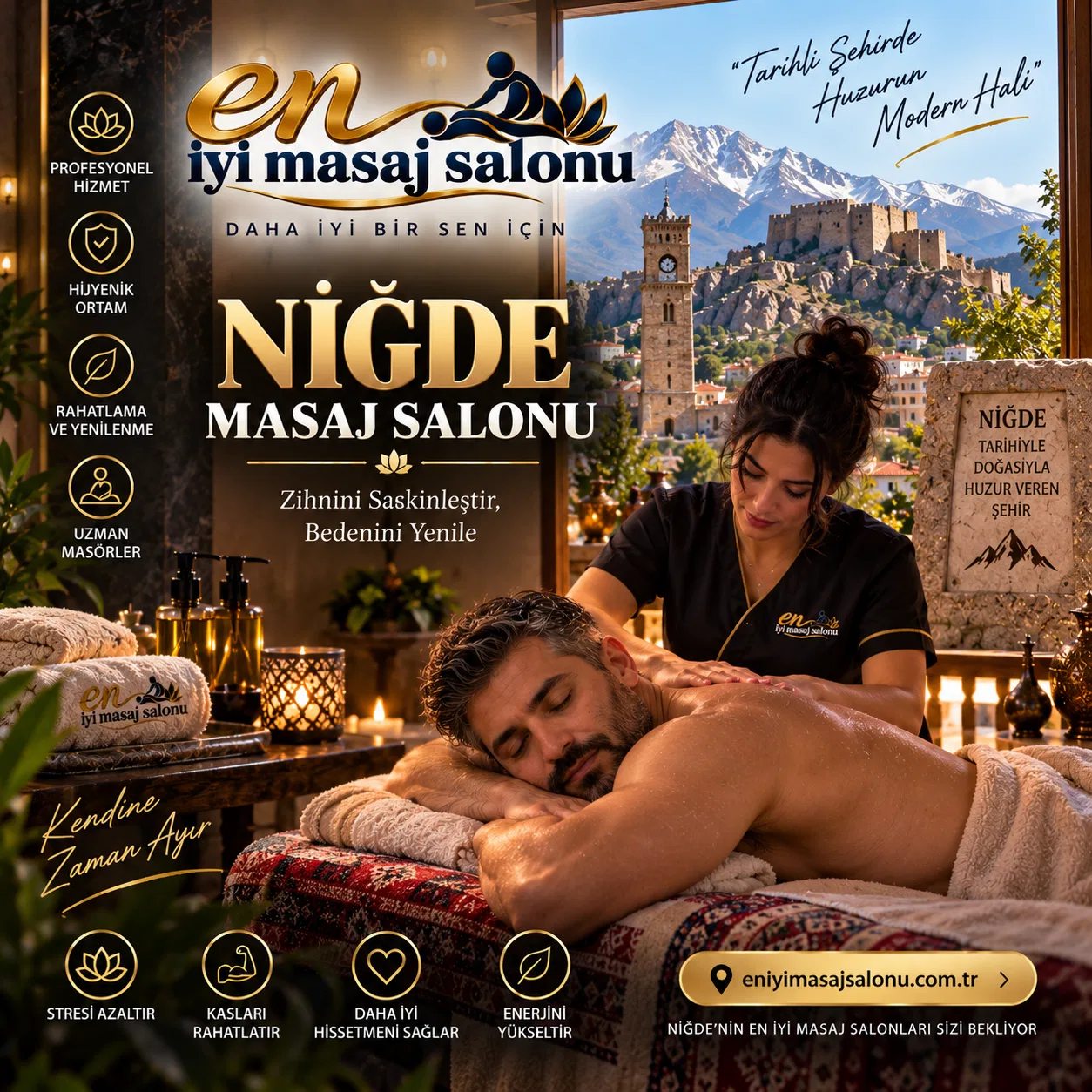 Niğde masaj salonları
