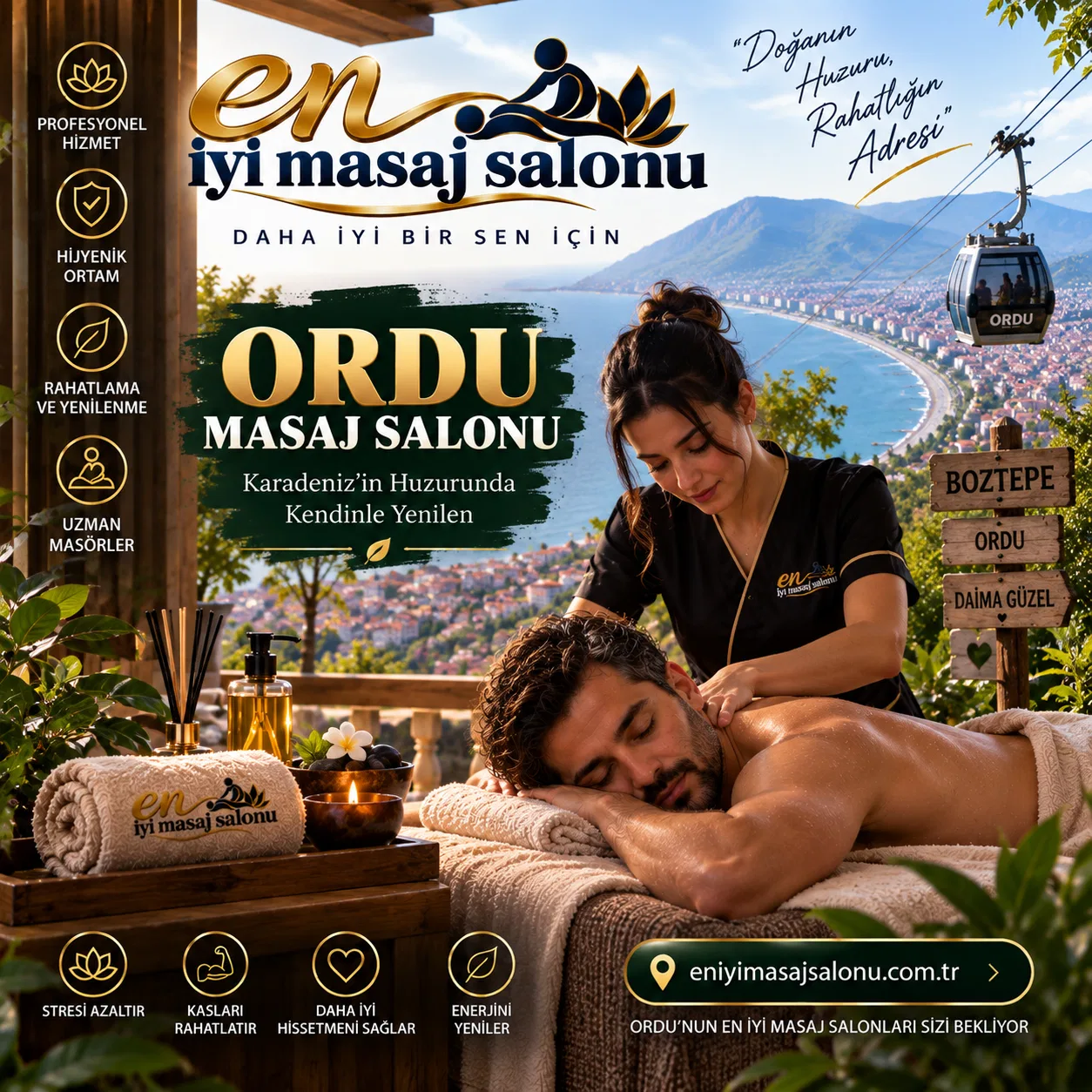 Ordu masaj salonları