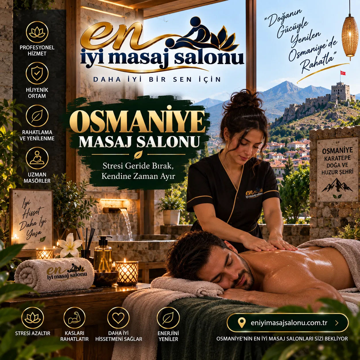 Osmaniye masaj salonları