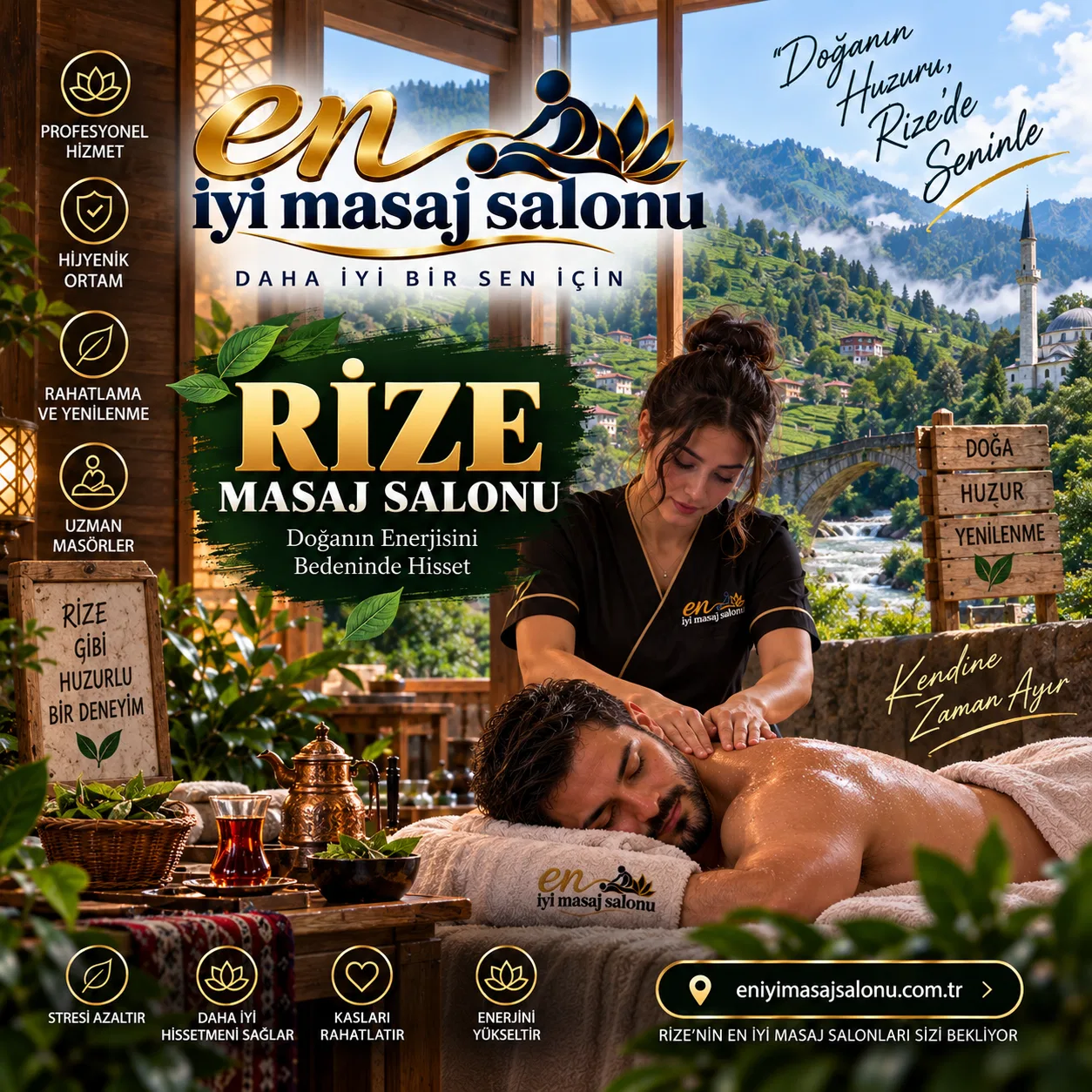 Rize masaj salonları