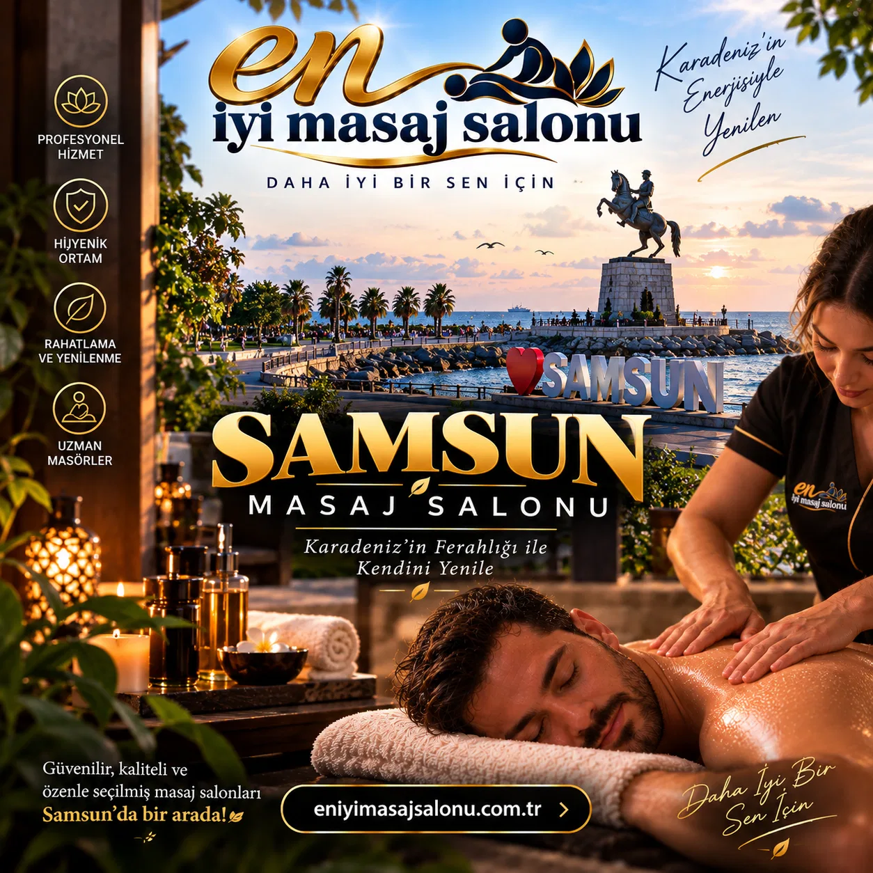 Samsun masaj salonları