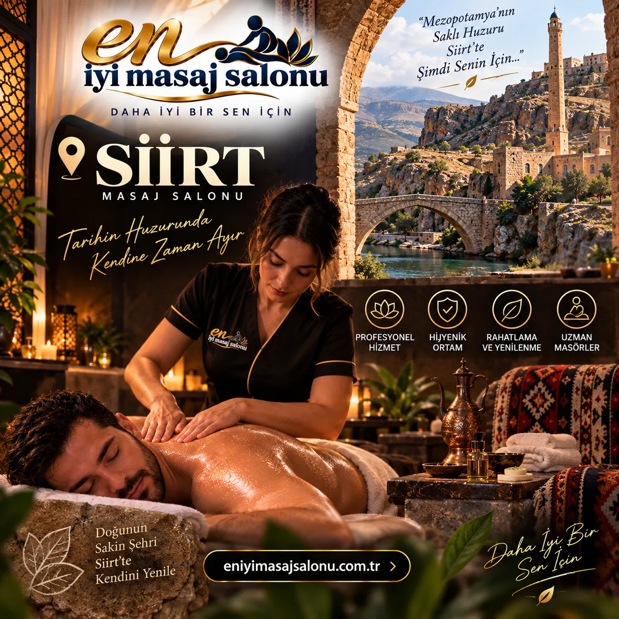 Siirt masaj salonları
