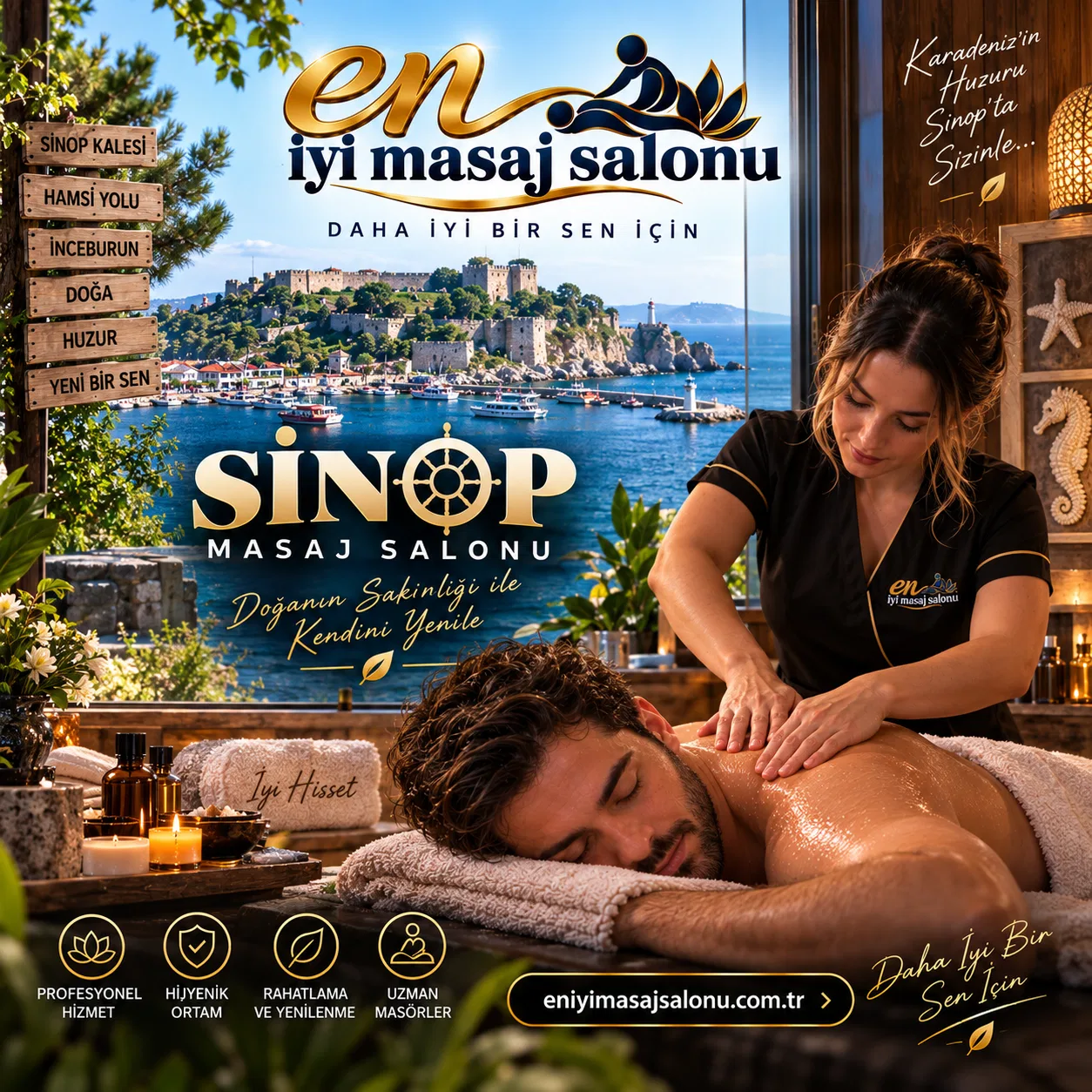 Sinop masaj salonları
