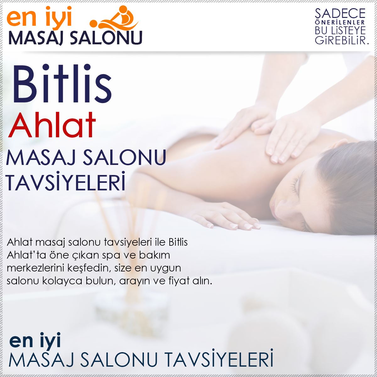 Ahlat Masaj Salonu Tavsiyeleri