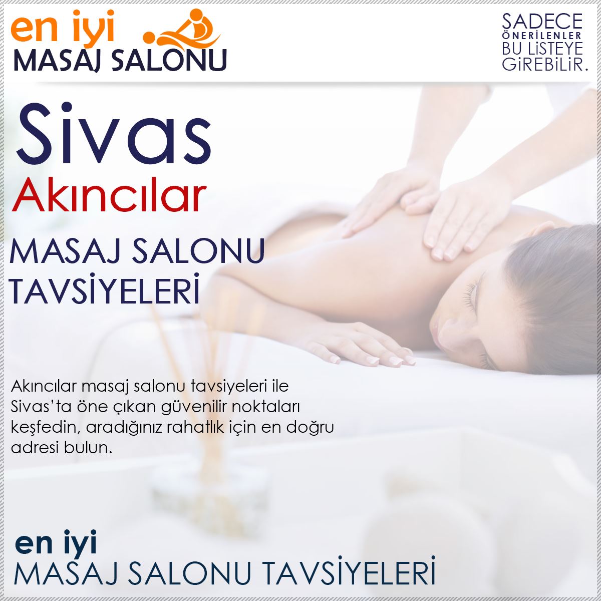 Akıncılar Masaj Salonu Tavsiyeleri