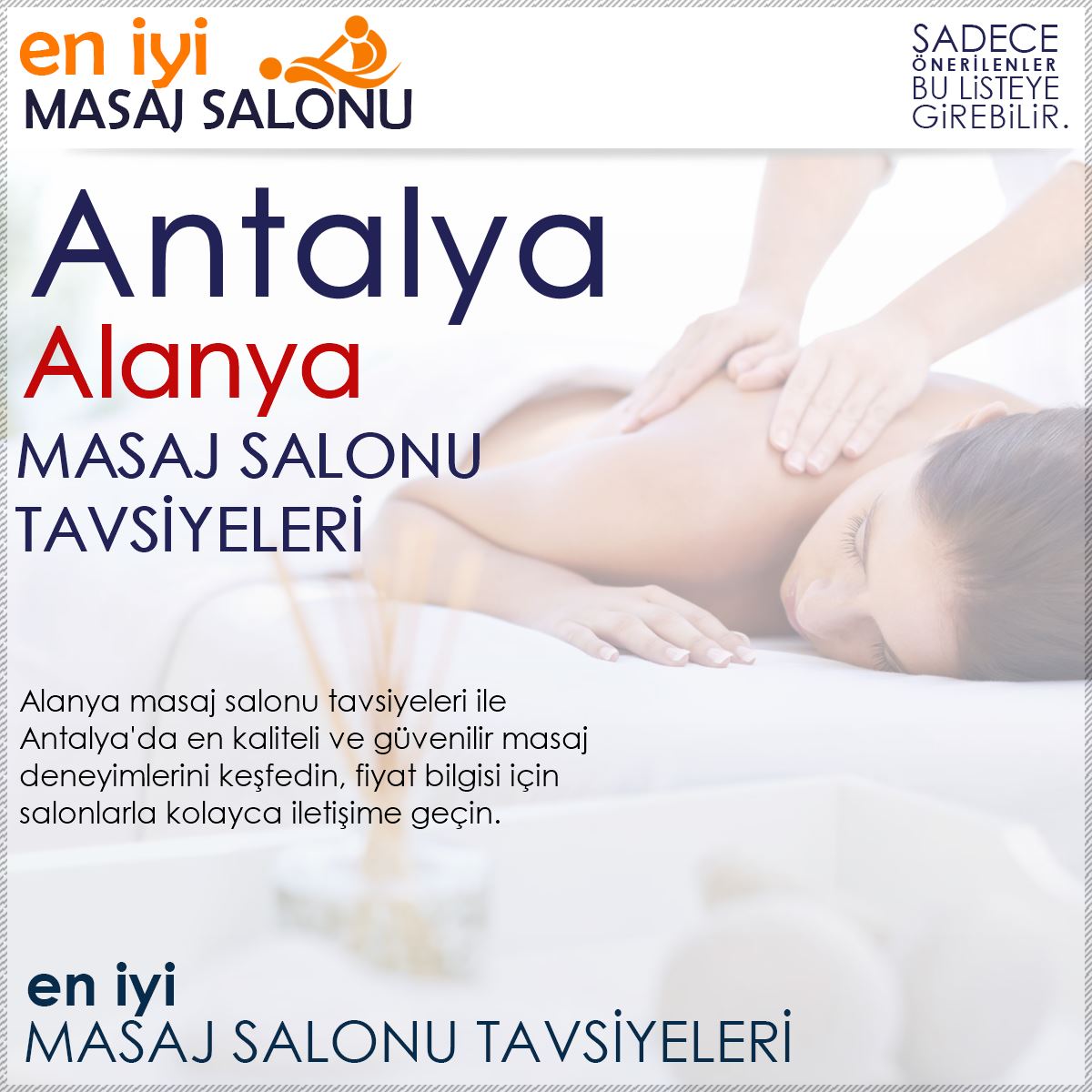 Alanya Masaj Salonu Tavsiyeleri