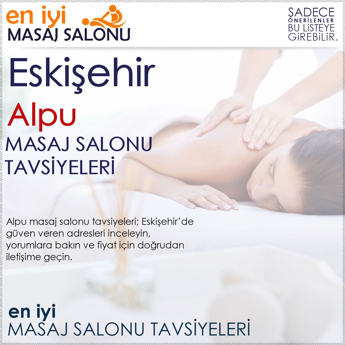 Alpu Masaj Salonu Tavsiyeleri