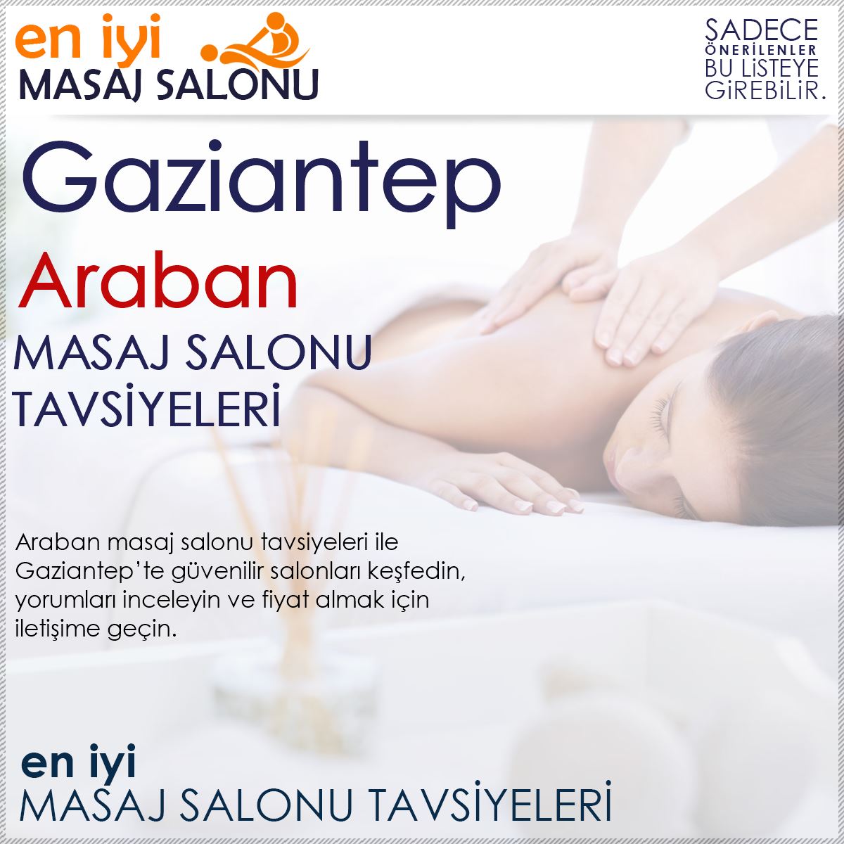 Araban Masaj Salonu Tavsiyeleri
