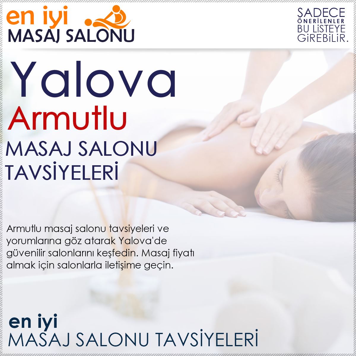 Armutlu Masaj Salonu Tavsiyeleri