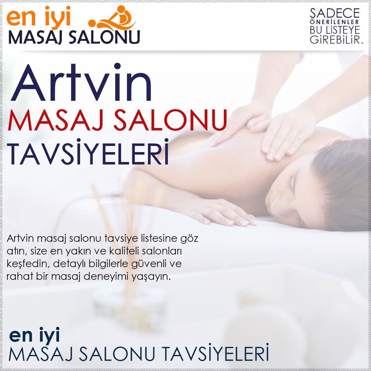 Artvin Masaj Salonu Tavsiyeleri