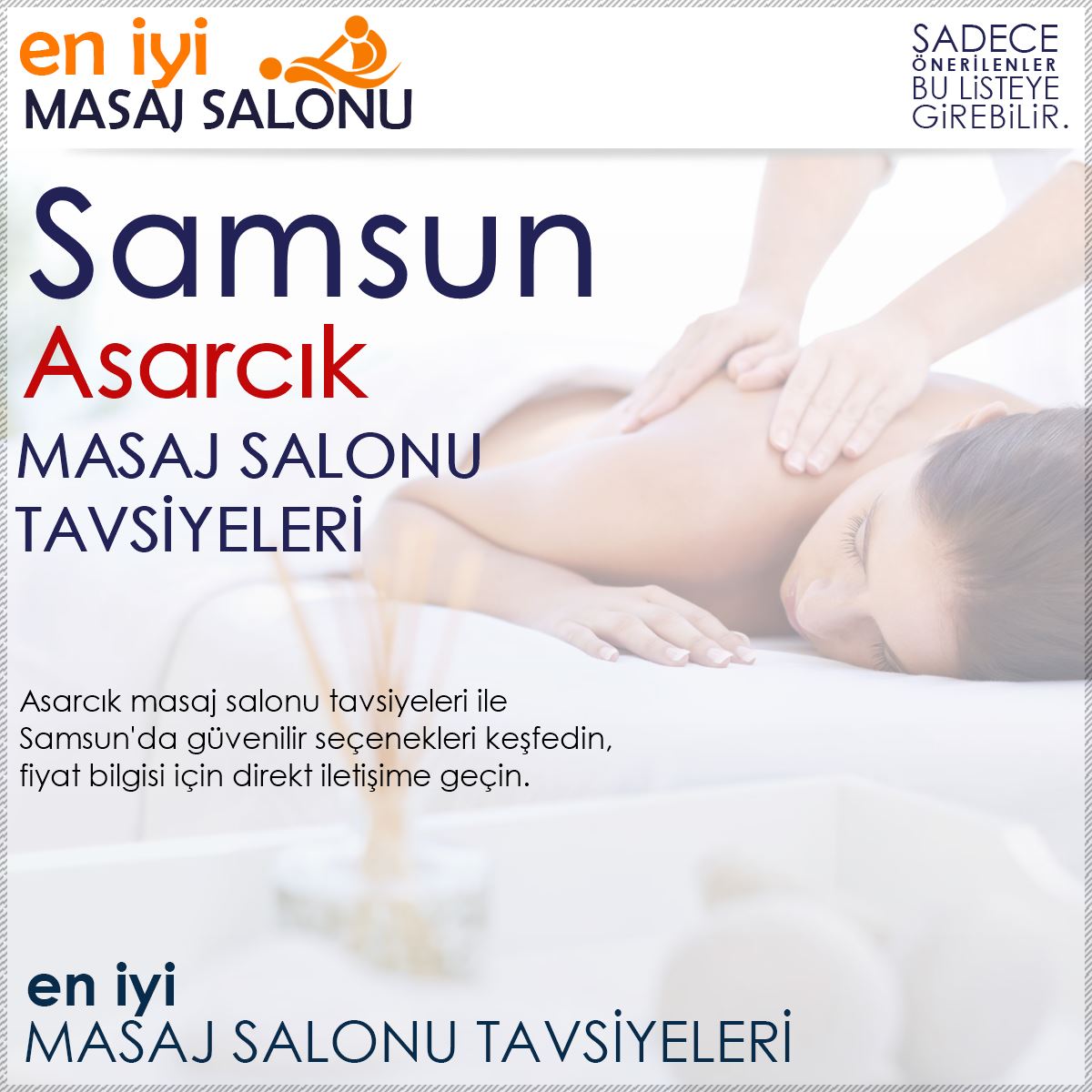 Asarcık Masaj Salonu Tavsiyeleri