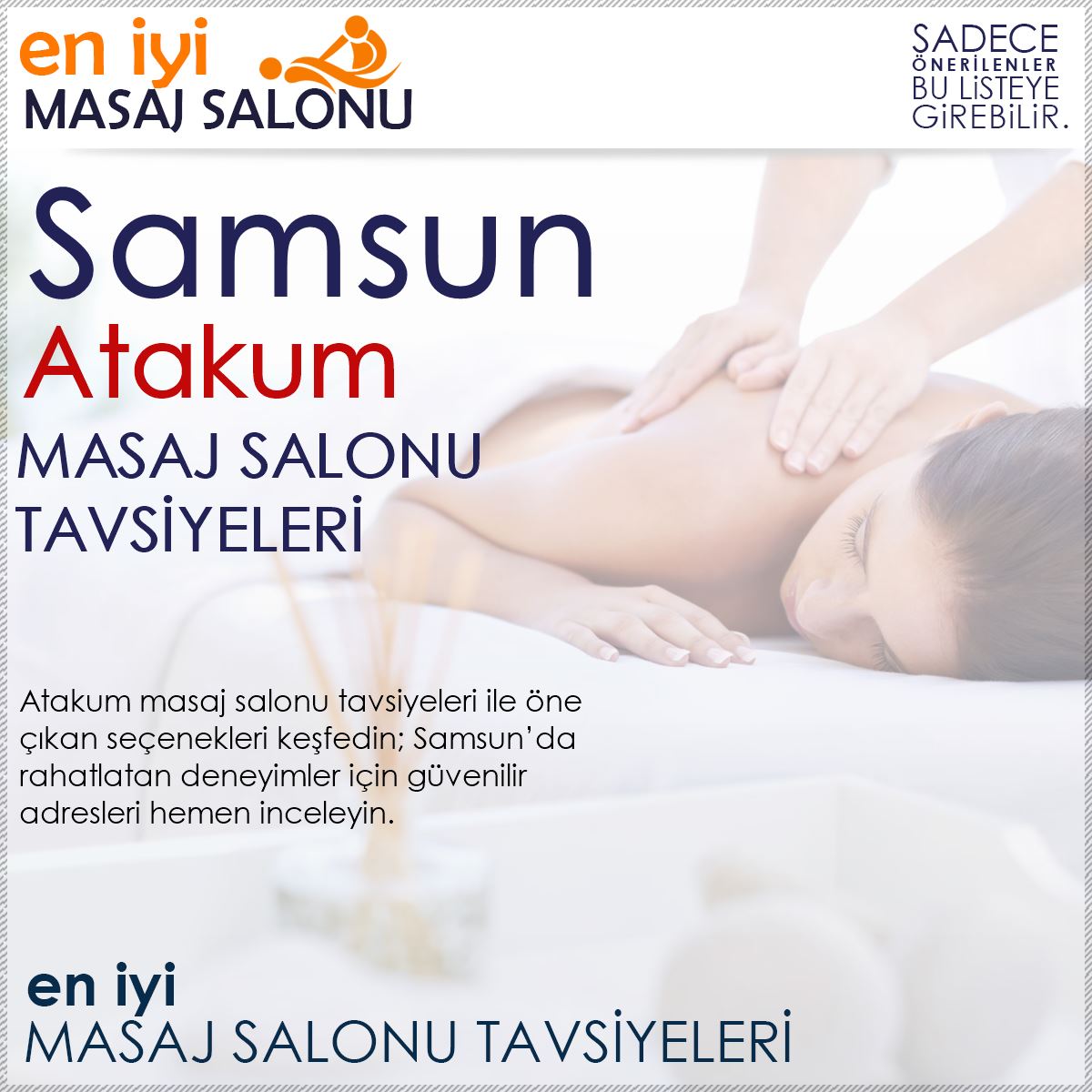 Atakum Masaj Salonu Tavsiyeleri