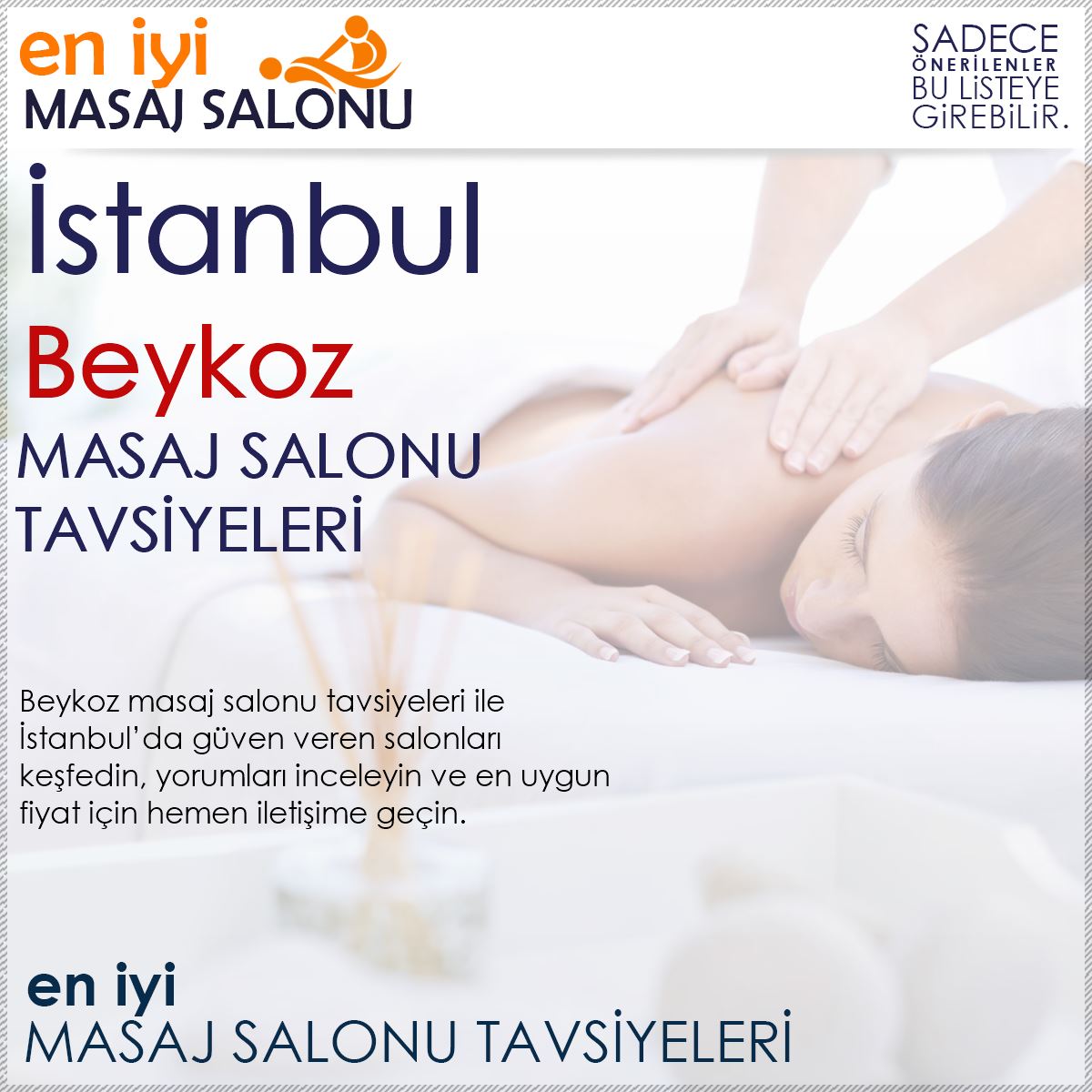 Beykoz Masaj Salonu Tavsiyeleri