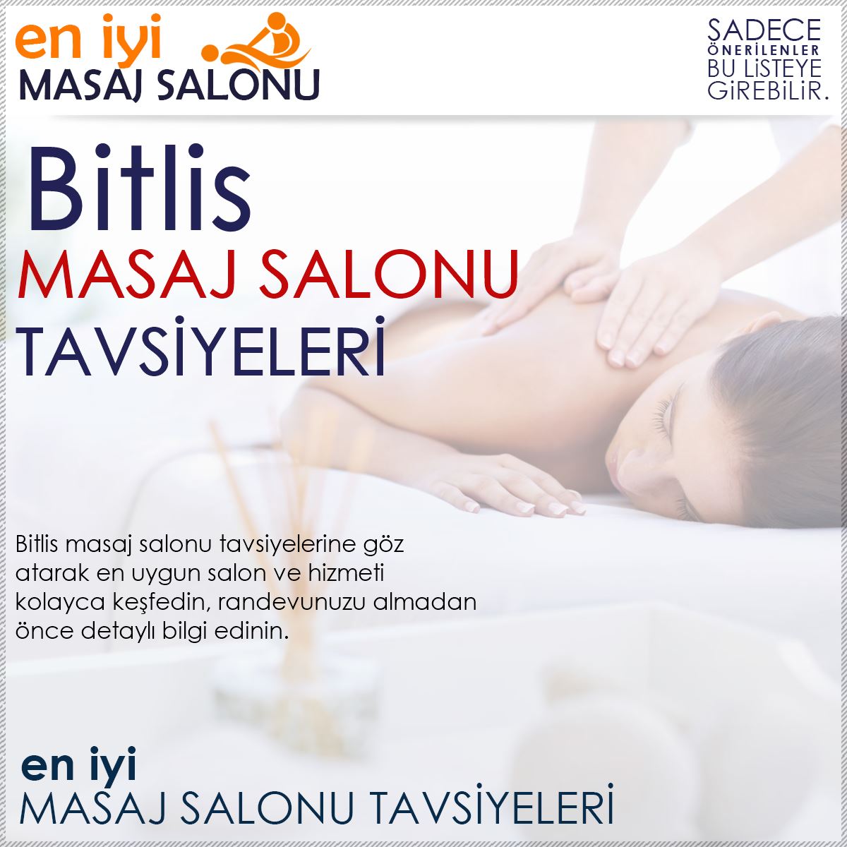 Bitlis Masaj Salonu Tavsiyeleri