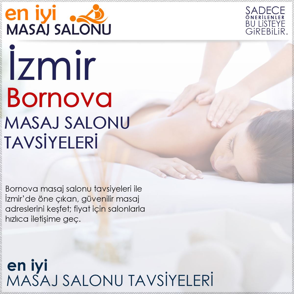 Bornova Masaj Salonu Tavsiyeleri