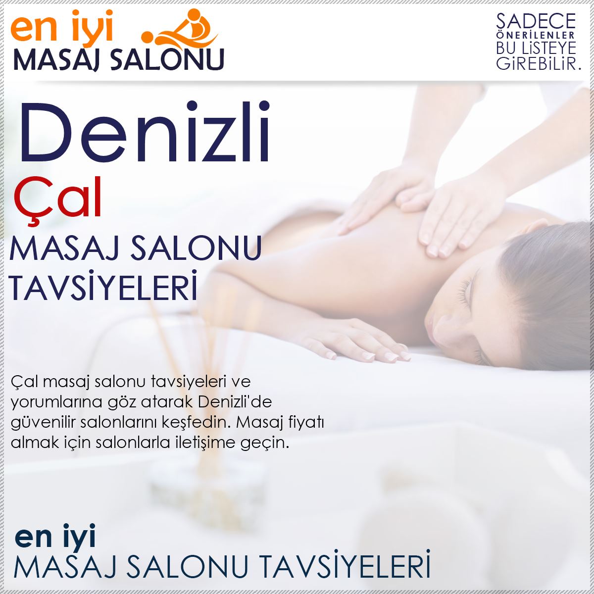 Çal Masaj Salonu Tavsiyeleri
