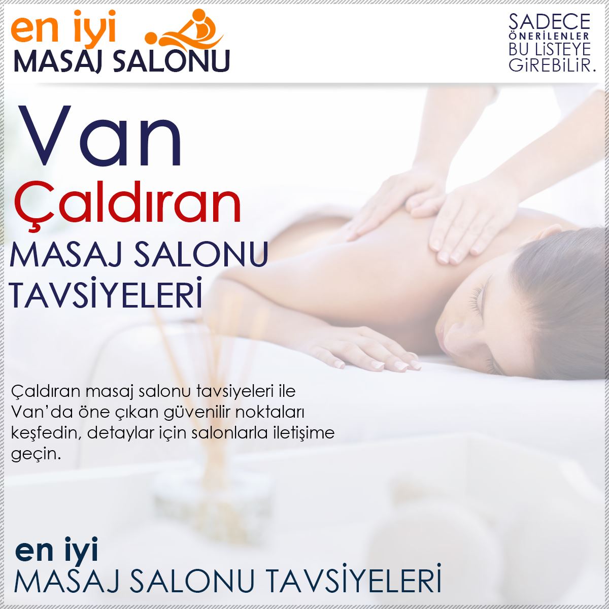 Çaldıran Masaj Salonu Tavsiyeleri