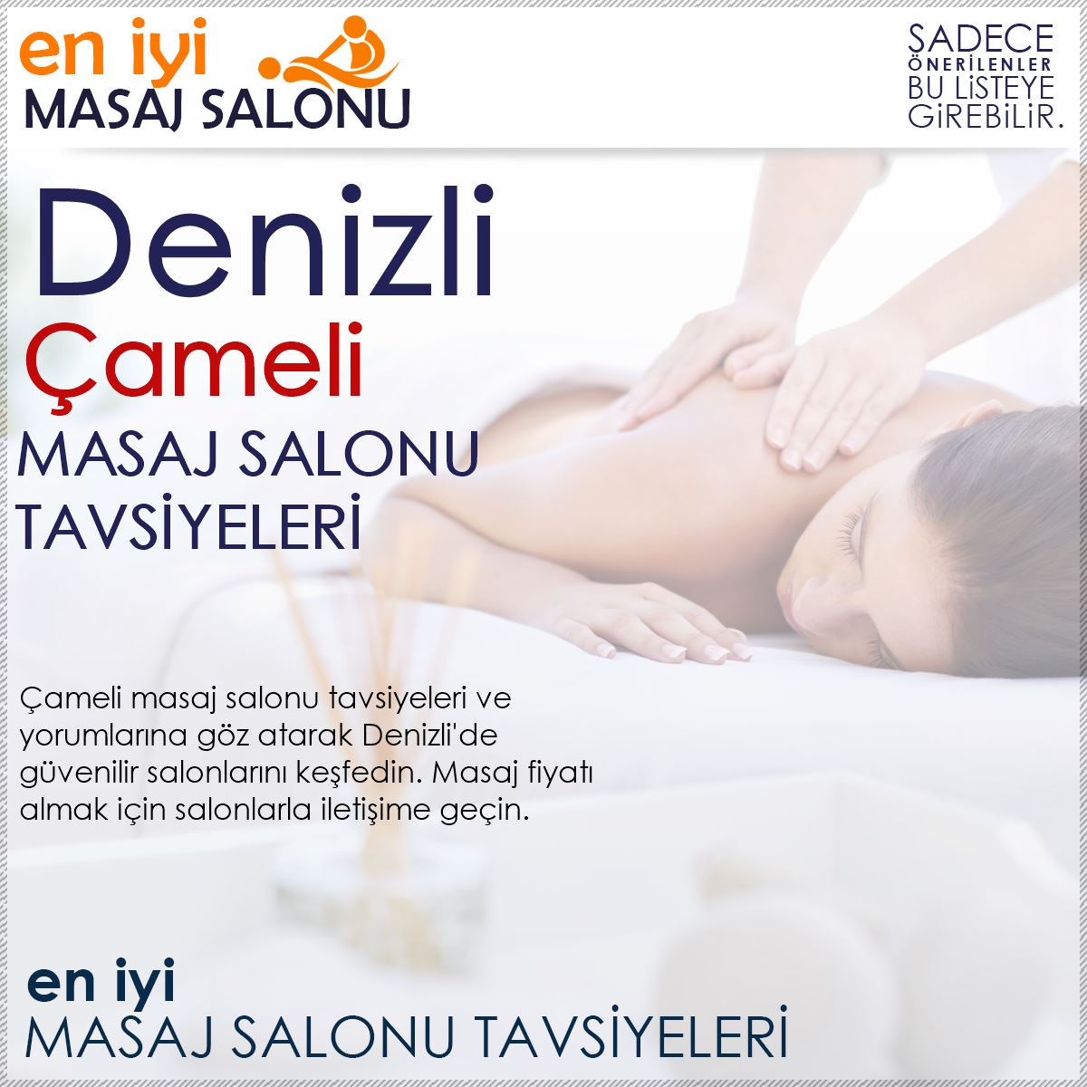Çameli Masaj Salonu Tavsiyeleri