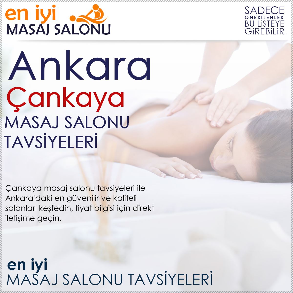 Çankaya Masaj Salonu Tavsiyeleri