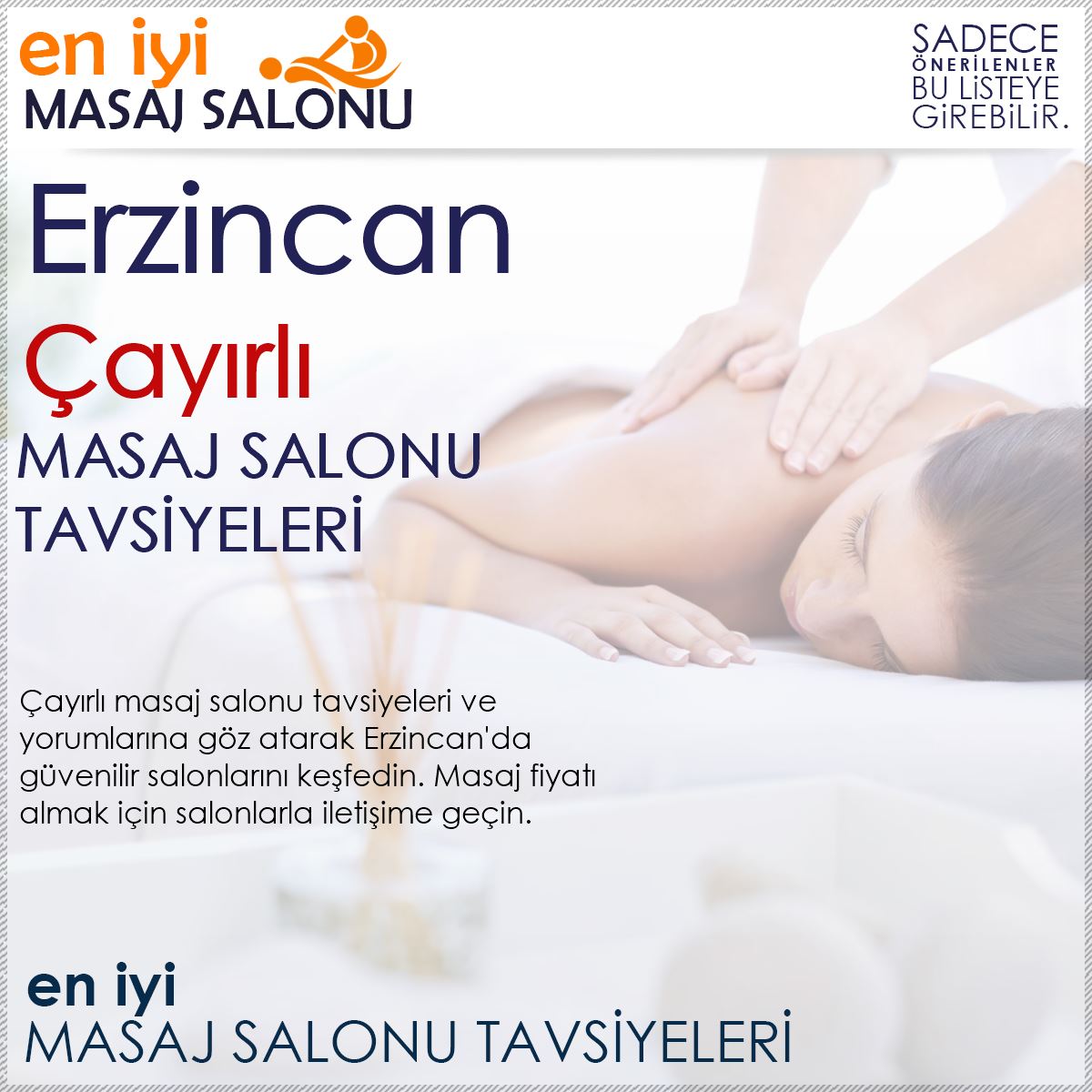 Çayırlı Masaj Salonu Tavsiyeleri