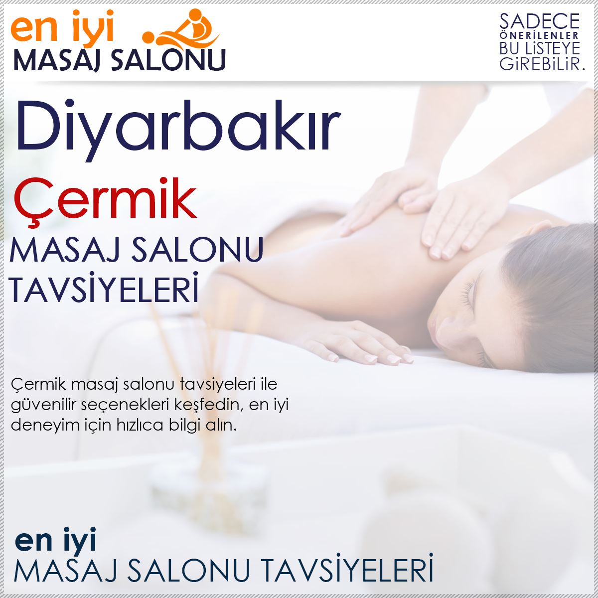 Çermik Masaj Salonu Tavsiyeleri