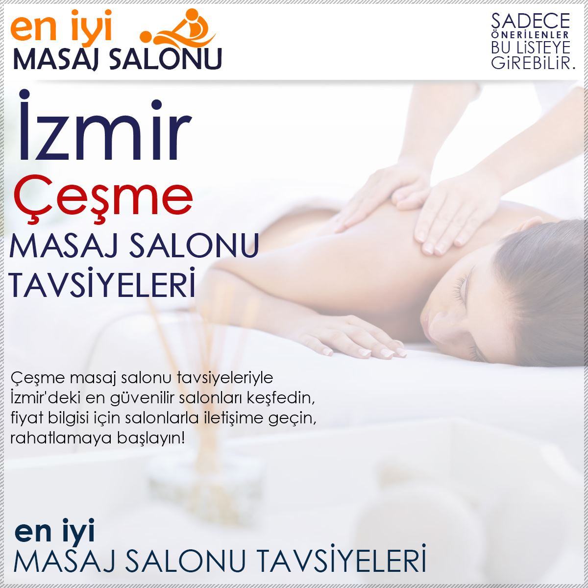 Çeşme Masaj Salonu Tavsiyeleri