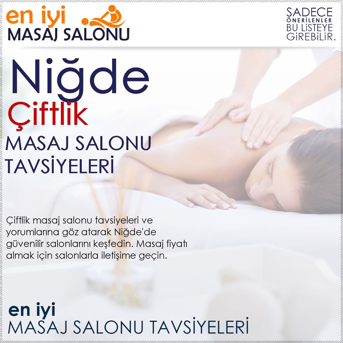 Çiftlik Masaj Salonu Tavsiyeleri
