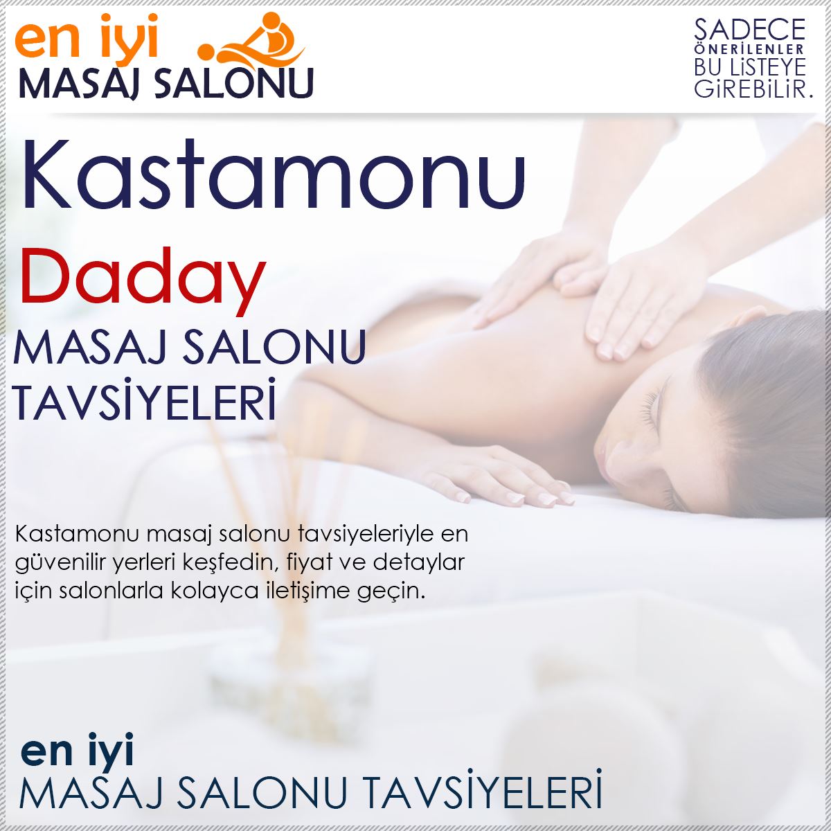 Daday Masaj Salonu Tavsiyeleri