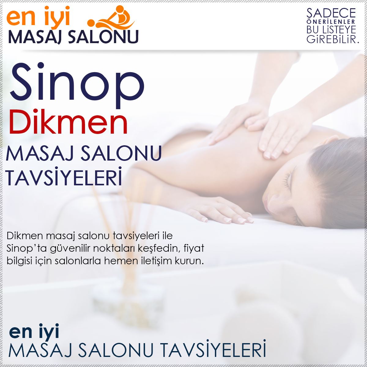 Dikmen Masaj Salonu Tavsiyeleri
