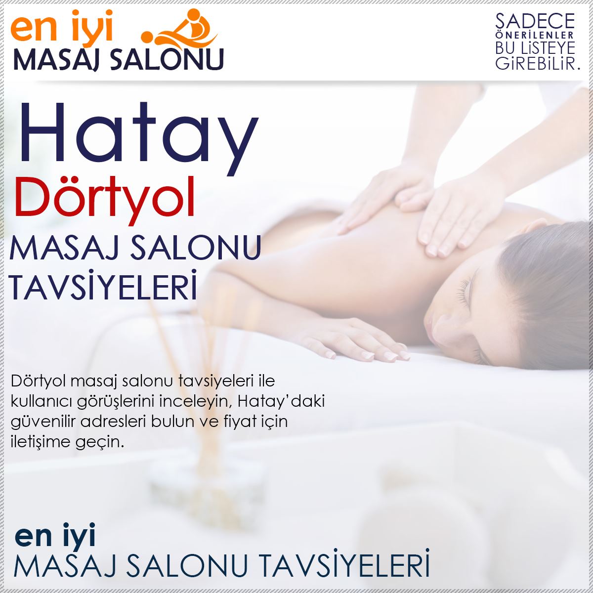 Dörtyol Masaj Salonu Tavsiyeleri