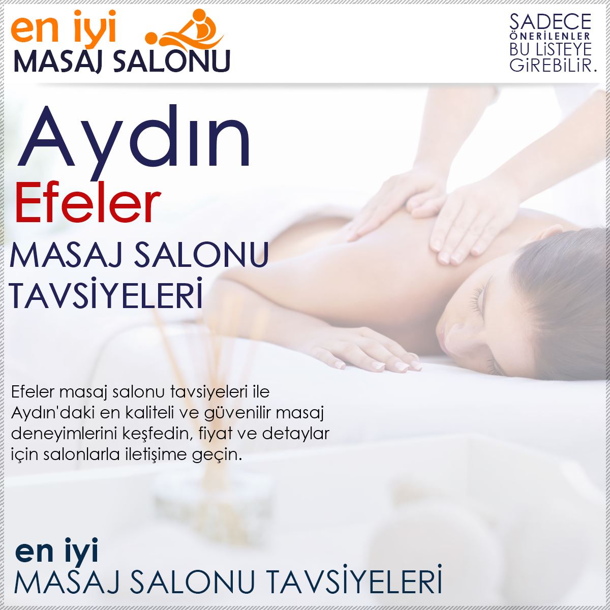 Efeler Masaj Salonu Tavsiyeleri