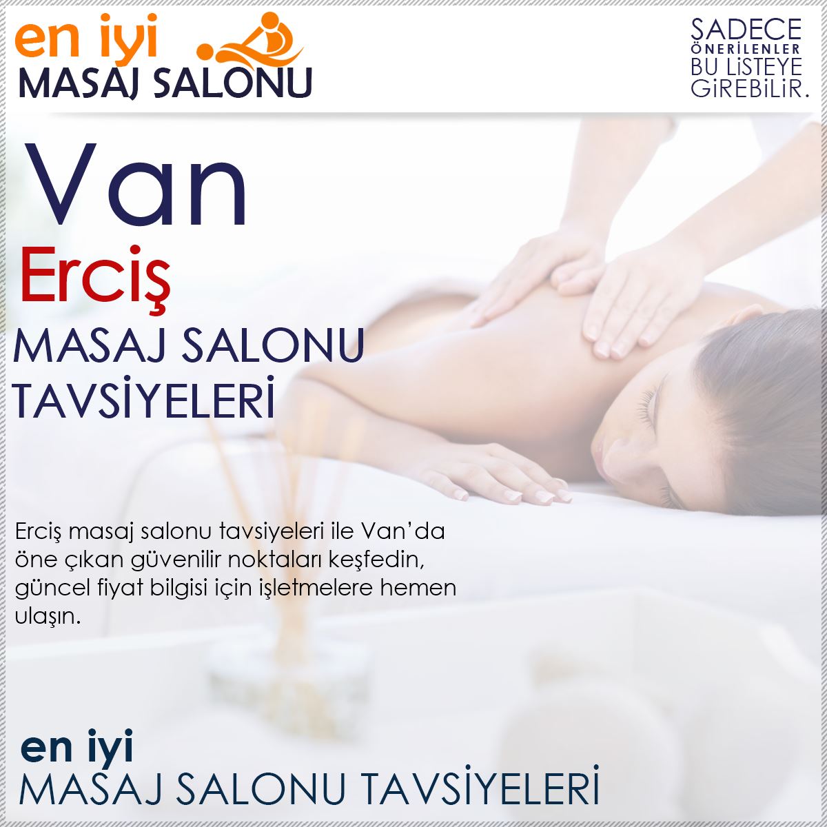 Erciş Masaj Salonu Tavsiyeleri