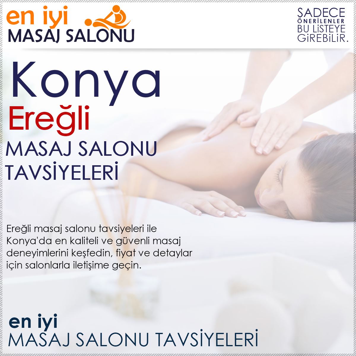 Ereğli Masaj Salonu Tavsiyeleri