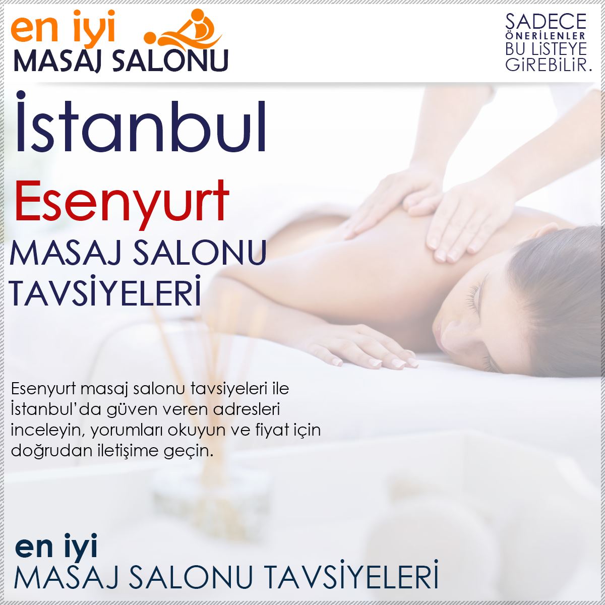 Esenyurt Masaj Salonu Tavsiyeleri