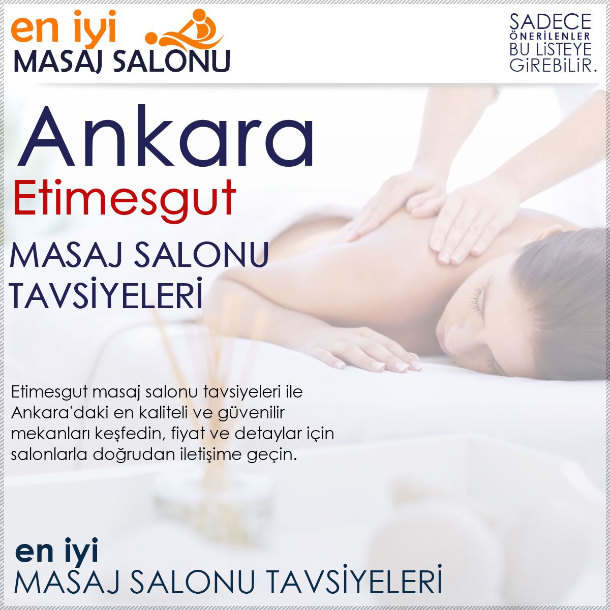 Etimesgut Masaj Salonu Tavsiyeleri
