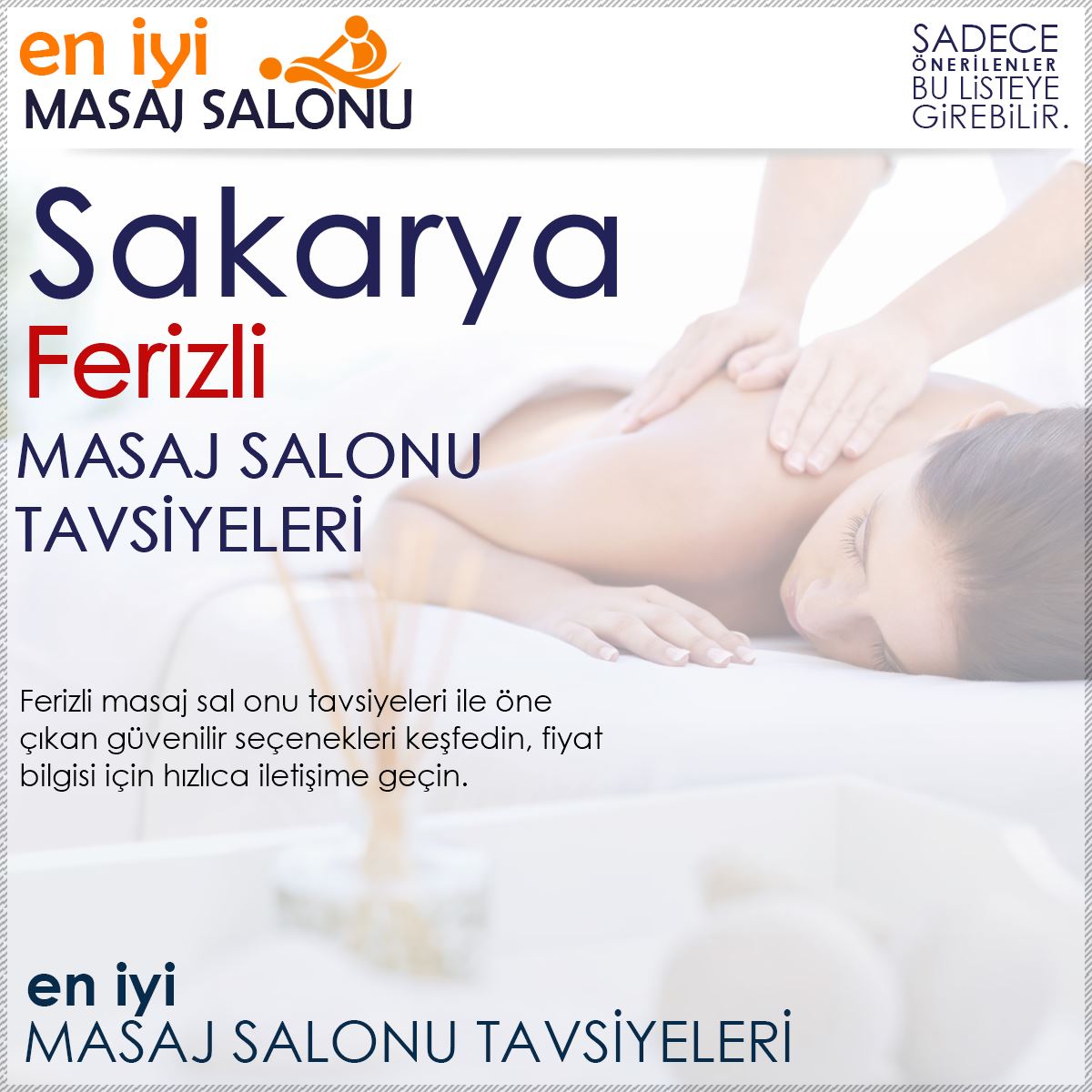 Ferizli Masaj Salonu Tavsiyeleri
