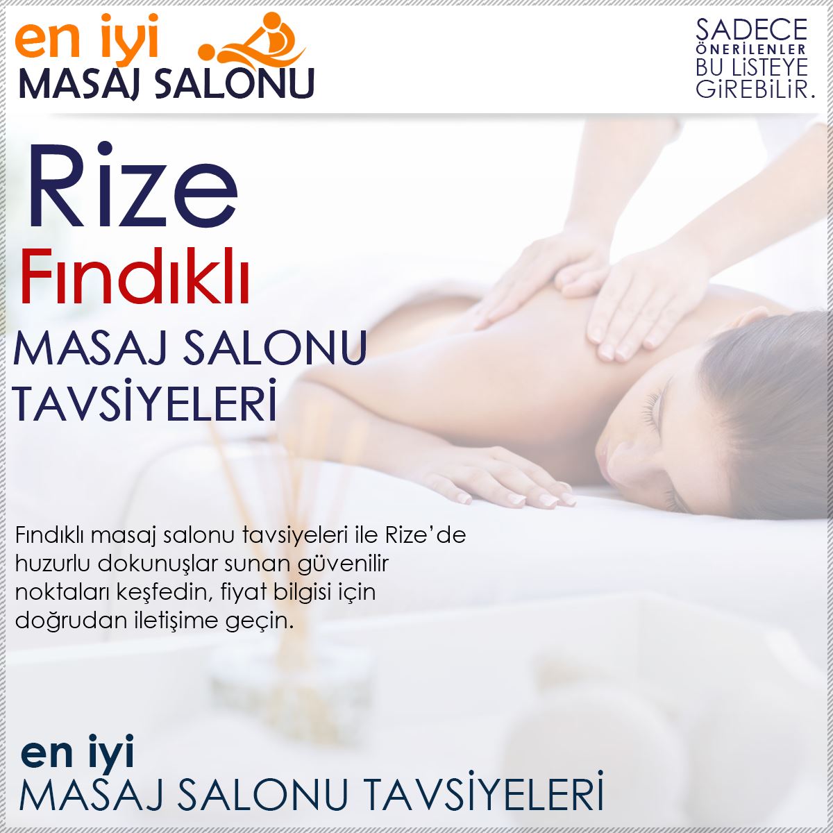 Fındıklı Masaj Salonu Tavsiyeleri