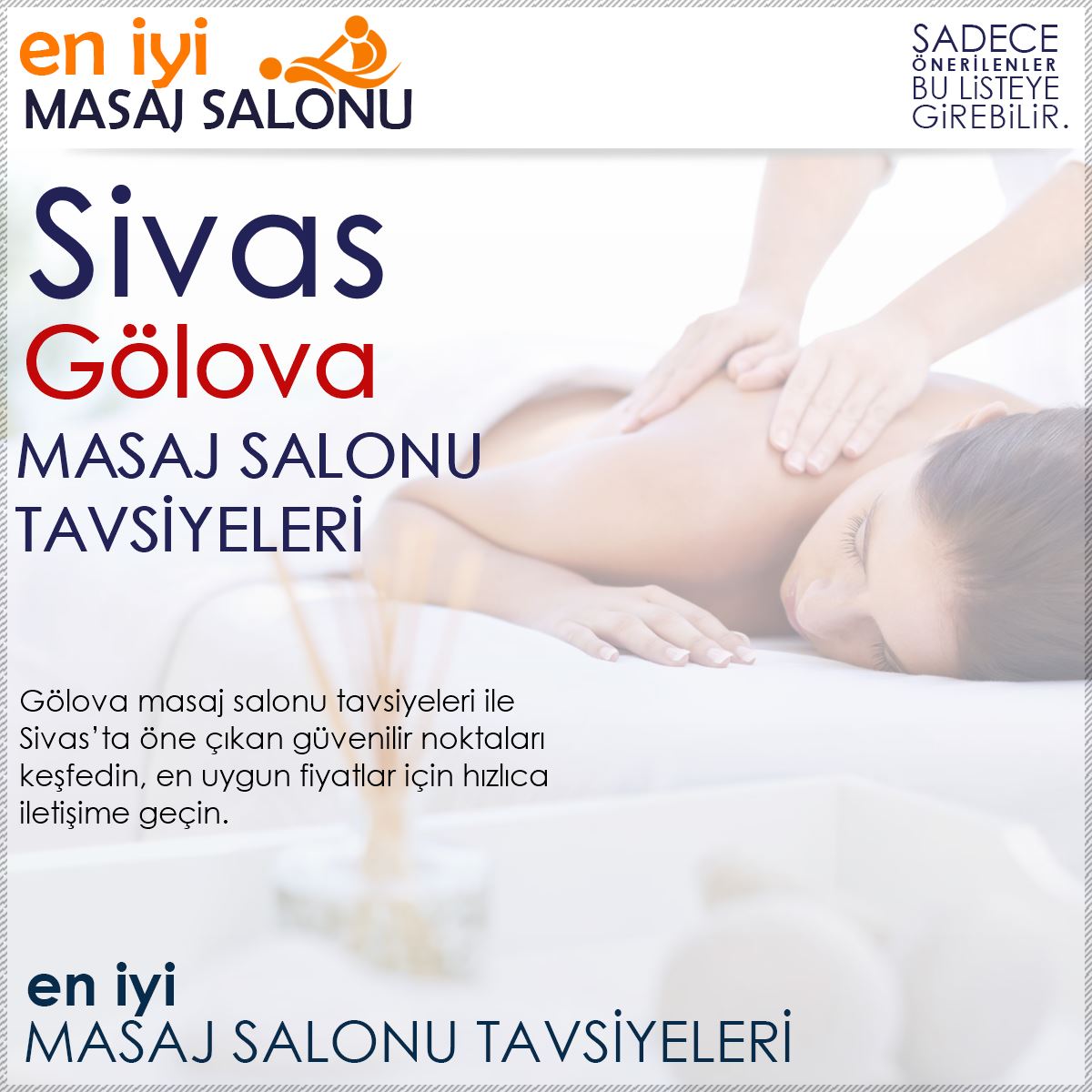 Gölova Masaj Salonu Tavsiyeleri