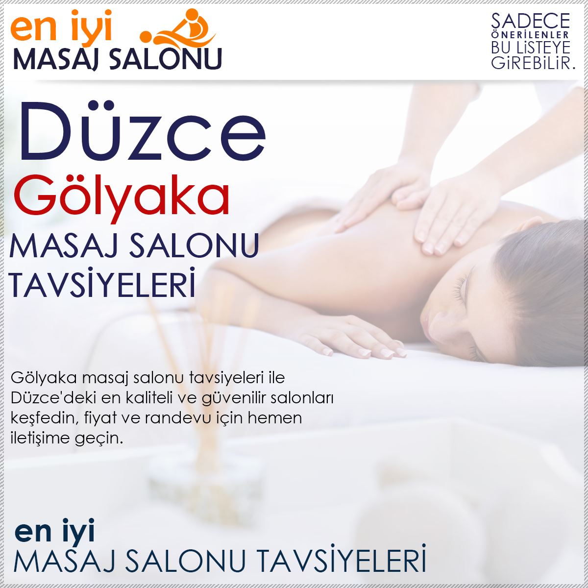 Gölyaka Masaj Salonu Tavsiyeleri