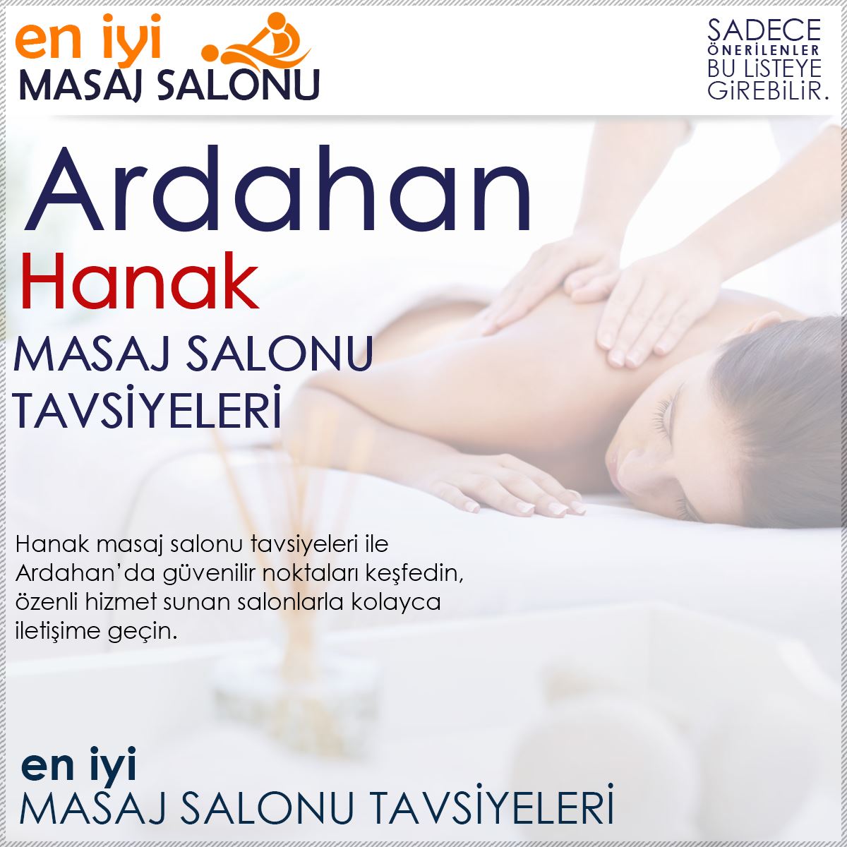 Hanak Masaj Salonu Tavsiyeleri