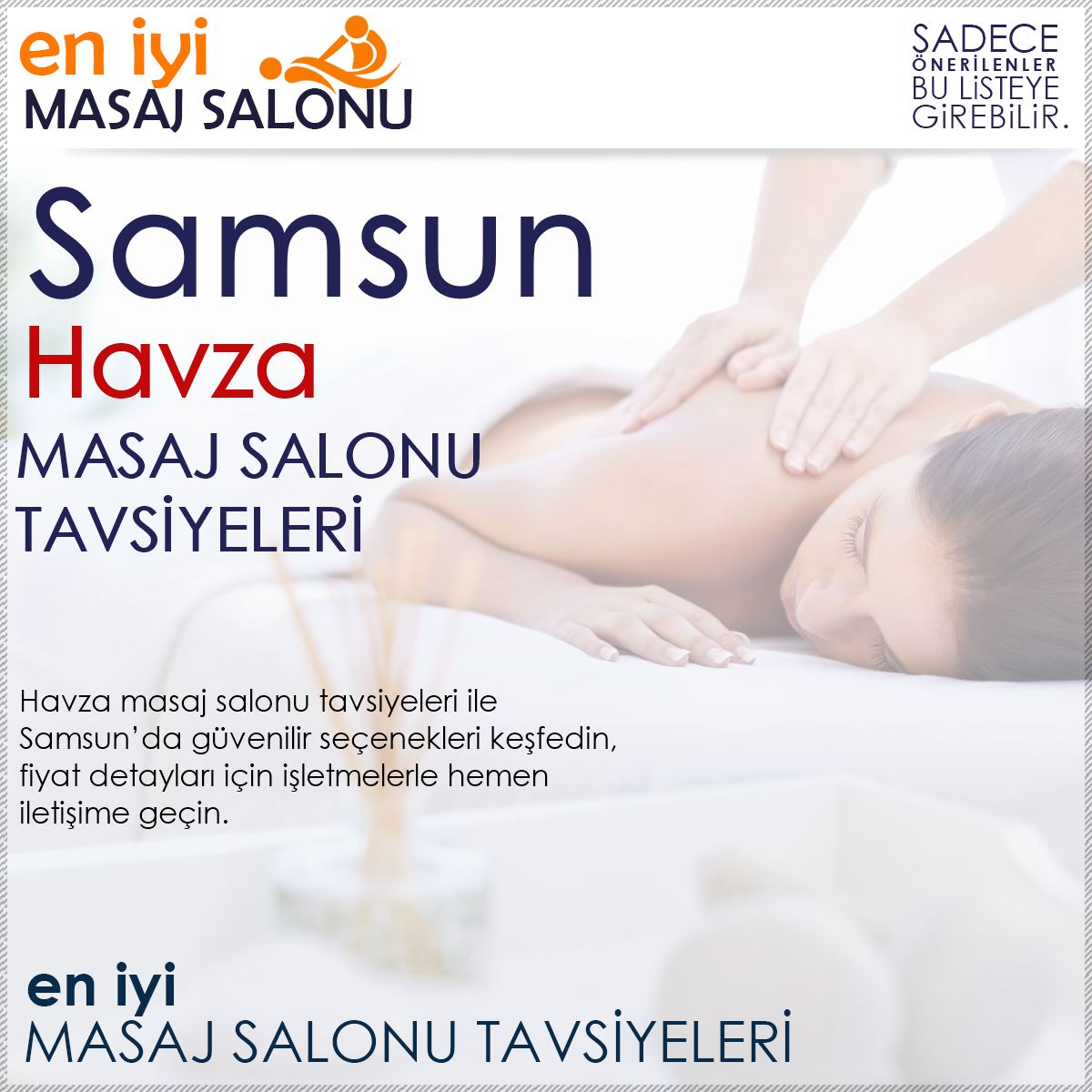 Havza Masaj Salonu Tavsiyeleri